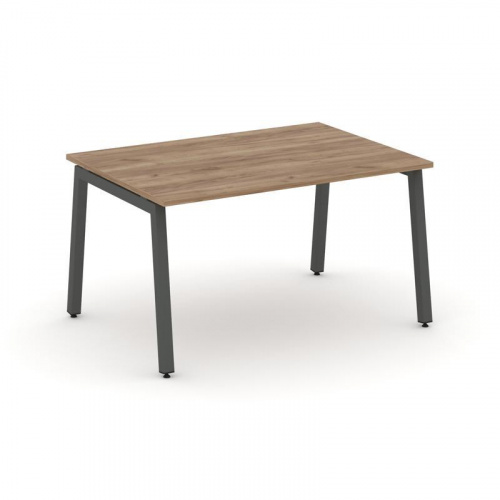 Style Project Стол переговорный SN-5A.SPRG-004.3 Тиквуд Светлый/Металл Белый 1580*980*750 фото 27