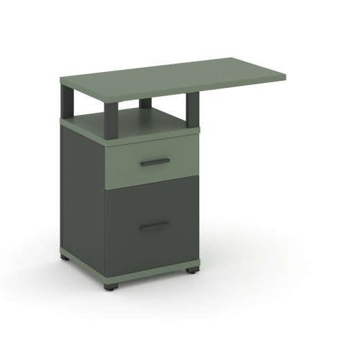 Тумба приставная с 1 ящиком Concept CN.TUS-004 W фото 2 Тумба приставная с 1 ящиком Concept CN.TUS-004 W фото 2