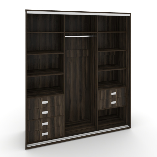 Корпус 3-х секционного шкафа высокого L=2219мм Maris SH.K3-5.1 K7 фото 7