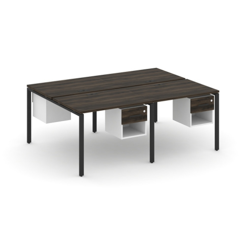 Бенч-система на 4 места с подвесными тумбами Concept CN.DRS-137 фото 9 Бенч-система на 4 места с подвесными тумбами Concept CN.DRS-137 фото 9