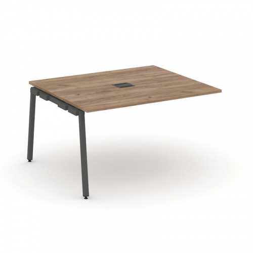 Style Project Проходной наб. элем. перег. стола SN-4A.NSPRG-034 Антрацит/Металл Антрацит 1580*1180*7 фото 17