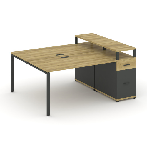 Бенч-система с 1 опорной тумбой Concept CN.DRS-416 фото 4