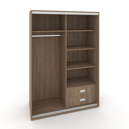 Корпус 2-х секционного шкафа низкого L=1300мм Maris SH.K2-3.2 K1 фото 5