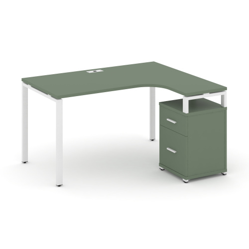 Стол эргономичный с опорной тумбой Concept CN.SA-306(R) Стол эргономичный с опорной тумбой Concept CN.SA-306(R)