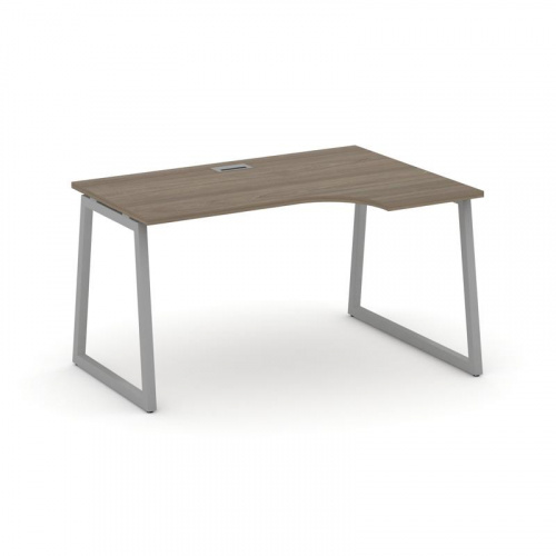 Style Project Стол рабочий эргоном. SN-4T1.SPA-022(R) Акация Лорка/Металл Антрацит/Заглушка Пластик фото 19