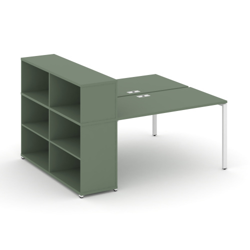 Бенч-система с опорным стеллажом с надставкой Concept CN.DRS-210