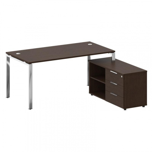 Стол руководителя с тумбой Metal System Direct БГ.СРТ-4.8 (R) фото 2 Стол руководителя с тумбой Metal System Direct БГ.СРТ-4.8 (R) фото 2