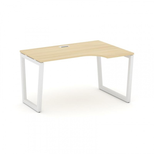 Style Project Стол рабочий эргоном. SN-5T2.SPA-001(R) Акация Лорка/Металл Антрацит/Заглушка Пластик фото 21