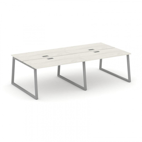 Style Project Рабочая станция 2-х сторон. SN-6T1.DRS-044 Акация Лорка/Металл Антрацит/Заглушка Пласт фото 12