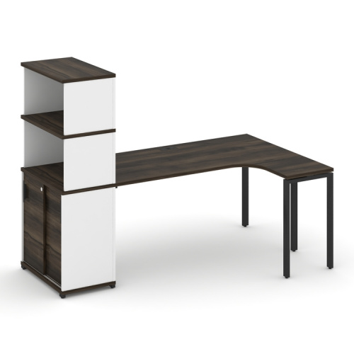 Стол эргономичный с опорным шкафом-купе Concept CN.SA-222(R) Стол эргономичный с опорным шкафом-купе Concept CN.SA-222(R)