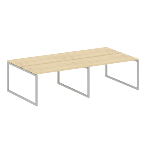 Бенч-система на 4 места на О-обр. м/к Metal System Quattro 40БО.СМ-4.3 фото 6 Бенч-система на 4 места на О-обр. м/к Metal System Quattro 40БО.СМ-4.3 фото 6