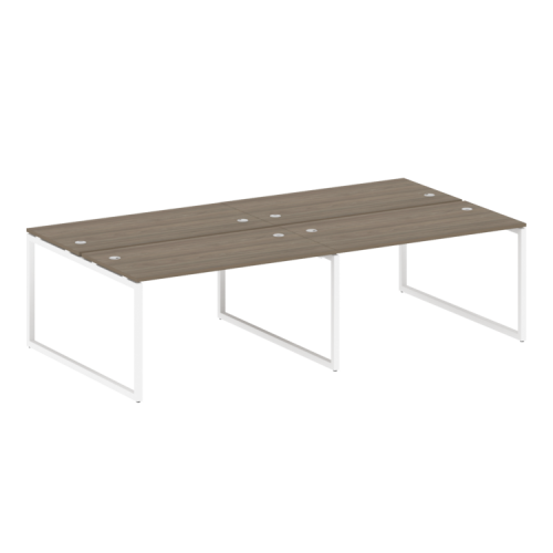 Бенч-система на 4 места на О-обр. м/к Metal System Quattro 40БО.СМ-4.3 фото 3 Бенч-система на 4 места на О-обр. м/к Metal System Quattro 40БО.СМ-4.3 фото 3