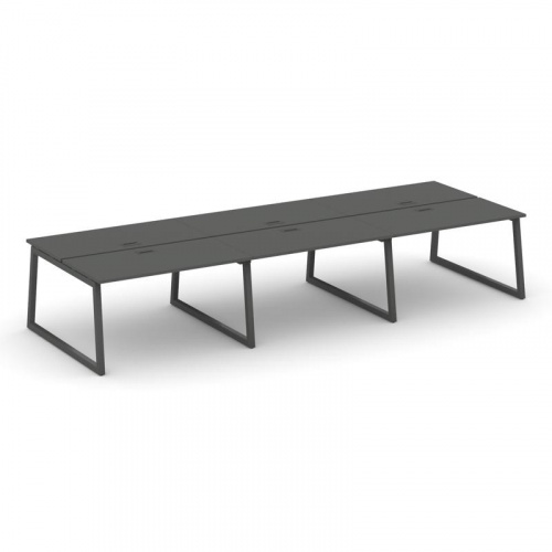 Style Project Рабочая станция 2-х сторон. SN-5T1.DRS-073 Акация Лорка/Металл Антрацит/Заглушка Пласт фото 27