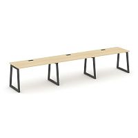 Style Project Рабочая станция 1 сторон. SN-5T1.ORS-034 Акация Лорка/Металл Антрацит/Заглушка Пластик