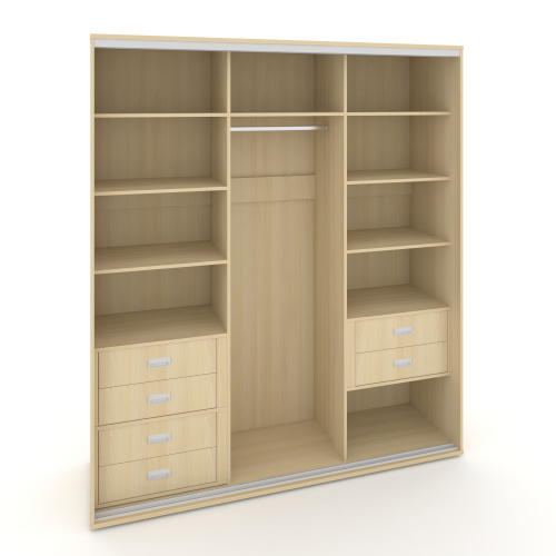 Корпус 3-х секционного шкафа высокого L=2069мм Maris SH.K3-4.1 K7