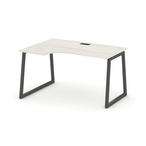 Style Project Стол рабочий эргоном. SN-4T1.SPA-011(L) Акация Лорка/Металл Антрацит/Заглушка Пластик фото 10 Style Project Стол рабочий эргоном. SN-4T1.SPA-011(L) Акация Лорка/Металл Антрацит/Заглушка Пластик фото 10