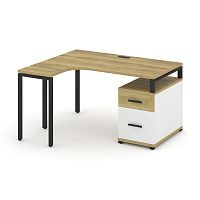 Стол эргономичный с опорной тумбой Concept CN.SA-302(L)