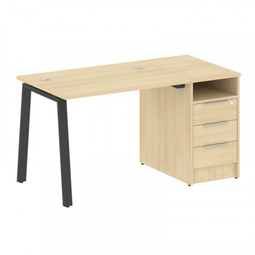 Бенч-система с тумбой на А-обр. м/к Metal System БА.РС-СТП-1.1 Бенч-система с тумбой на А-обр. м/к Metal System БА.РС-СТП-1.1