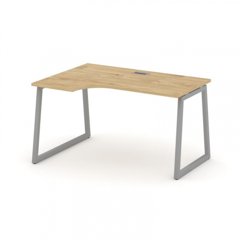 Style Project Стол рабочий эргоном. SN-4T1.SPA-011(L) Акация Лорка/Металл Антрацит/Заглушка Пластик фото 2 Style Project Стол рабочий эргоном. SN-4T1.SPA-011(L) Акация Лорка/Металл Антрацит/Заглушка Пластик фото 2