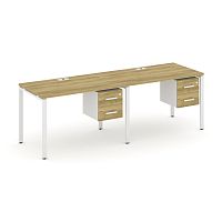 Бенч-система на 2 места с подвесными тумбами Concept CN.ORS-114