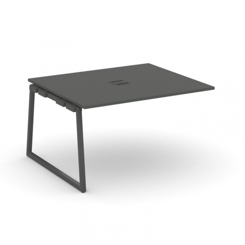 Style Project Проходной наб. элем. перег. стола SN-4T1.NSPRG-034 Акация Лорка/Металл Антрацит/Заглуш фото 27