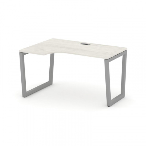 Style Project Стол рабочий эргоном. SN-5T2.SPA-001(L) Акация Лорка/Металл Антрацит/Заглушка Пластик фото 12