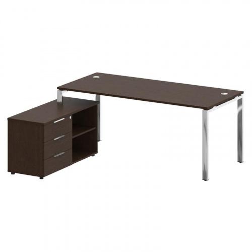 Стол руководителя с тумбой Metal System Direct БГ.СРТ-5.8 (L) фото 2 Стол руководителя с тумбой Metal System Direct БГ.СРТ-5.8 (L) фото 2