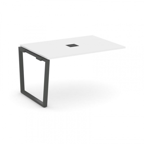 Style Project Проходной наб. элем. перег. стола SN-6T2.NSPRG-004 Акация Лорка/Металл Антрацит/Заглуш фото 26