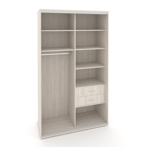 Корпус 2-х секционного шкафа высокого L=1300мм Maris SH.K2-3.1 K2 фото 5