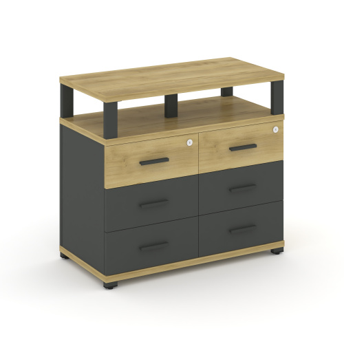 Тумба приставная с 6 ящиками Concept CN.TSP-009 A Тумба приставная с 6 ящиками Concept CN.TSP-009 A