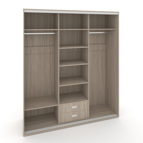 Корпус 3-х секционного шкафа высокого L=2219мм Maris SH.K3-5.1 K1 фото 4