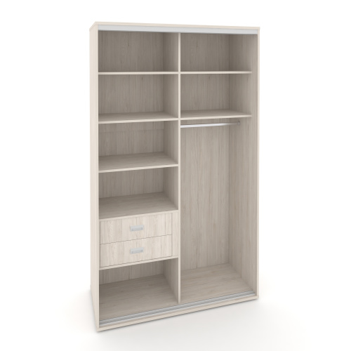 Корпус 2-х секционного шкафа высокого L=1500мм Maris SH.K2-5.1 K6 фото 5