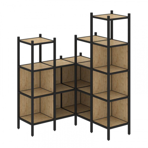 Стеллаж офисный угловой Loft VR.L-39 фото 7 Стеллаж офисный угловой Loft VR.L-39 фото 7