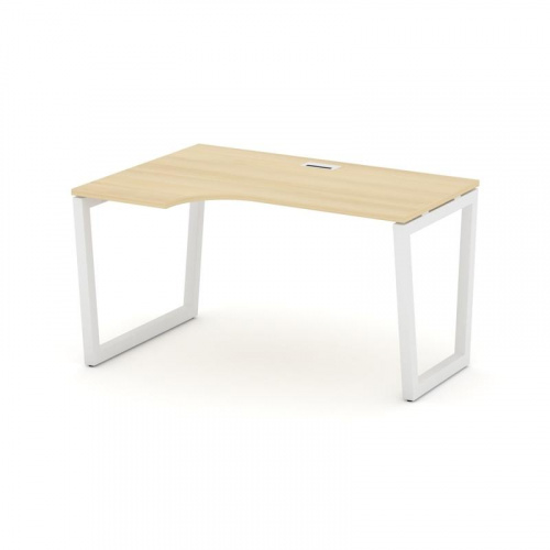 Style Project Стол рабочий эргоном. SN-5T2.SPA-001(L) Акация Лорка/Металл Антрацит/Заглушка Пластик фото 21