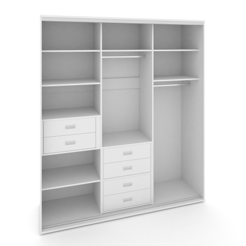 Корпус 3-х секционного шкафа высокого L=2219мм Maris SH.K3-5.1 K6 фото 5