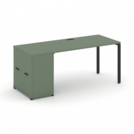 Стол офисный с опорным распашным шкафом Concept CN.SP-217