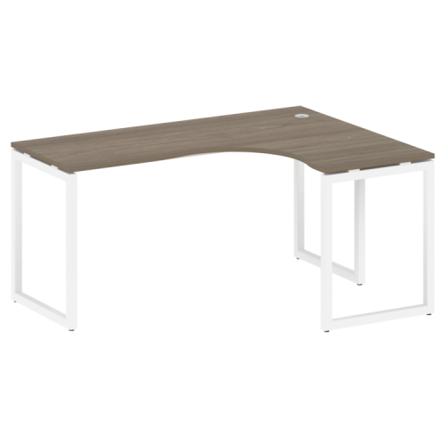 Стол криволинейный правый на О-обр. м/к Metal System Quattro 40БО.СА-4 (R) фото 3 Стол криволинейный правый на О-обр. м/к Metal System Quattro 40БО.СА-4 (R) фото 3