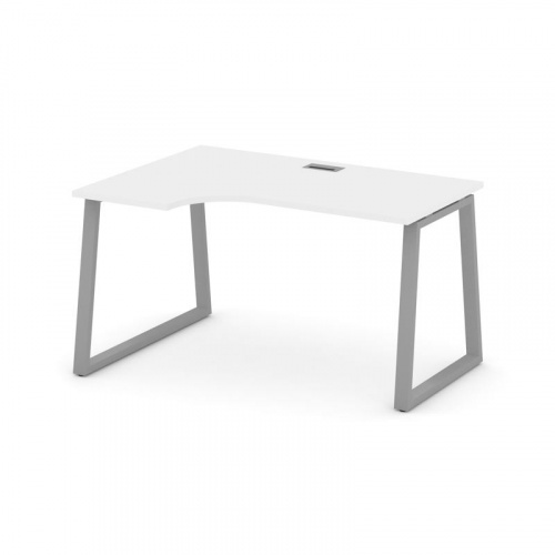 Style Project Стол рабочий эргоном. SN-6T1.SPA-012(L) Акация Лорка/Металл Антрацит/Заглушка Пластик фото 16