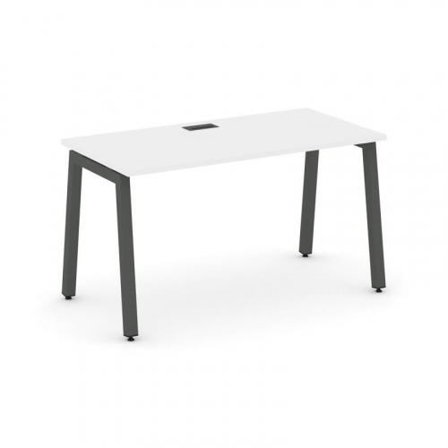 Style Project Стол письменный SN-5A.SP-003 Антрацит/Металл Белый 1380*600*750 фото 22