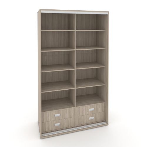 Корпус 2-х секционного шкафа высокого L=1400мм Maris SH.K2-4.1 K4 фото 4