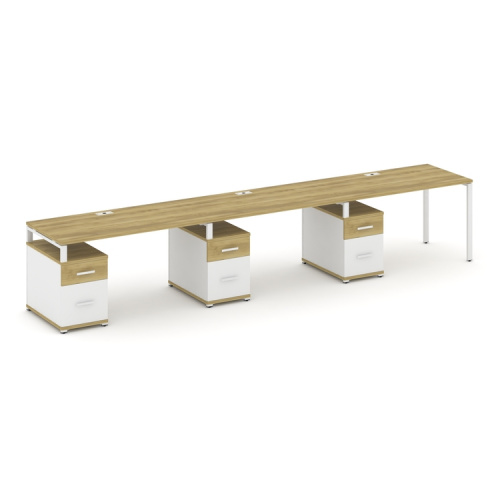 Бенч-система на 3 места с 3 опорными тумбами Concept CN.ORS-347 фото 11 Бенч-система на 3 места с 3 опорными тумбами Concept CN.ORS-347 фото 11