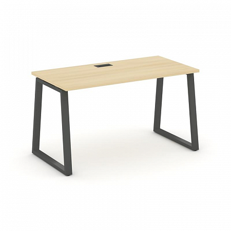 Style Project Стол письменный SN-6T1.SP-025 Акация Лорка/Металл Антрацит/Заглушка Пластик Черный 178