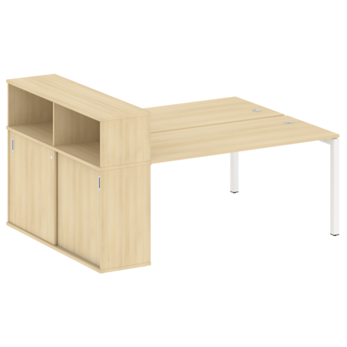 Бенч-система с шкафом-купе на П-обр. м/к Metal System Quattro 50БП.РС-СШК-2.4 фото 15 Бенч-система с шкафом-купе на П-обр. м/к Metal System Quattro 50БП.РС-СШК-2.4 фото 15