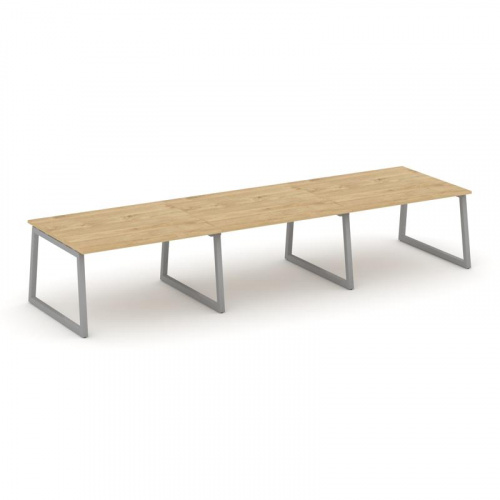 Style Project Стол переговорный SN-5T1.SPRG-054.3 Акация Лорка/Металл Антрацит 4740*1180*750 фото 3 Style Project Стол переговорный SN-5T1.SPRG-054.3 Акация Лорка/Металл Антрацит 4740*1180*750 фото 3