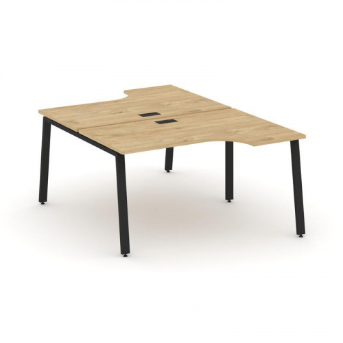 Style Project Рабочая станция эргоном. SN-6A.DRPA-012 Вяз Благородный/Металл Белый 1580*1432/1992*75 фото 8