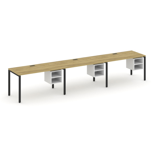 Бенч-система на 3 места с подвесными тумбами Concept CN.ORS-127 фото 6