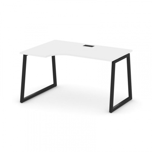 Style Project Стол рабочий эргоном. SN-4T1.SPA-011(L) Акация Лорка/Металл Антрацит/Заглушка Пластик фото 7 Style Project Стол рабочий эргоном. SN-4T1.SPA-011(L) Акация Лорка/Металл Антрацит/Заглушка Пластик фото 7