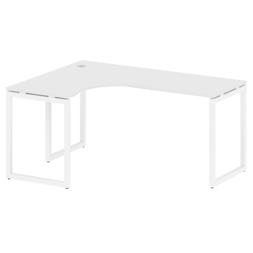 Стол криволинейный левый на О-обр. м/к Metal System Quattro 40БО.СА-4 (L) фото 11