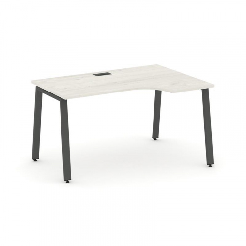 Style Project Стол рабочий эргоном. SN-6A.SPA-022(R) Антрацит/Металл Белый 1580*800/980*750 фото 24 Style Project Стол рабочий эргоном. SN-6A.SPA-022(R) Антрацит/Металл Белый 1580*800/980*750 фото 24