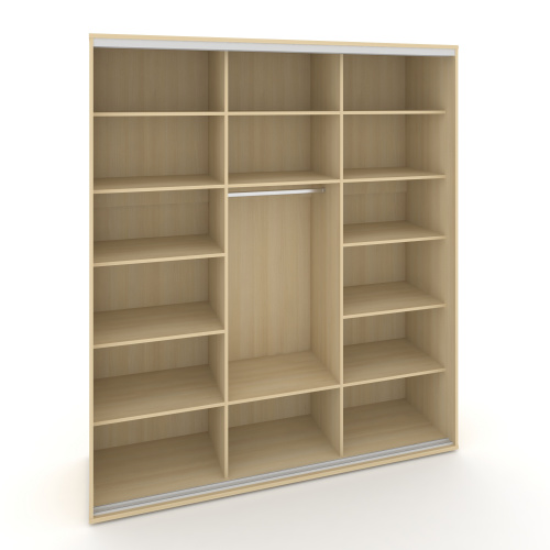 Корпус 3-х секционного шкафа высокого L=2219мм Maris SH.K3-5.1 K4 Корпус 3-х секционного шкафа высокого L=2219мм Maris SH.K3-5.1 K4